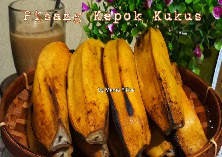 Masakan Populer Pisang Kepok Kukus Ala Restoran