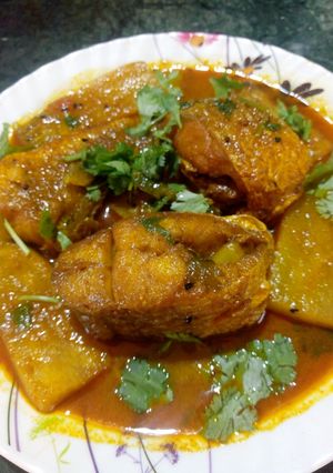 মূলো দিয়ে ভোলা মাছ (mulo diye bhola mach recipe in Bengali) রেসিপির প্রধান ছবি