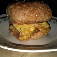 A picture of Cheesy Egg Burger.