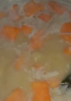 Foto resep Kolak ubi merah & singkong