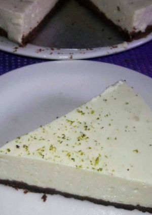 Φωτογραφία της συνταγής Λαχταριστό cheesecake lime
