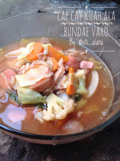 Foto resep Cap cay kuah