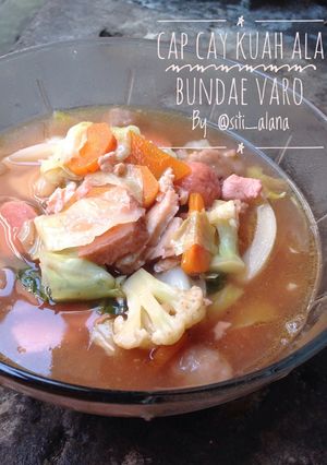 Foto resep Cap cay kuah