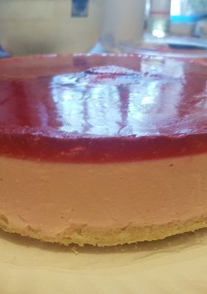Una foto de Tarta de yogurt