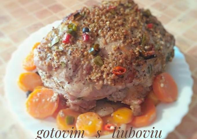 Буженина из свиной шеи