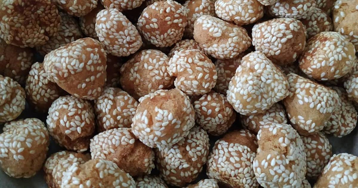 Cara Membuat Kue Gelek Resep Onde2 mini(gelek) oleh Seger Liztyo - Cookpad