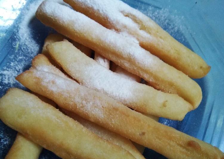 Cara Membuat Kue kentang manis cemilan untuk anak, Enak Banget