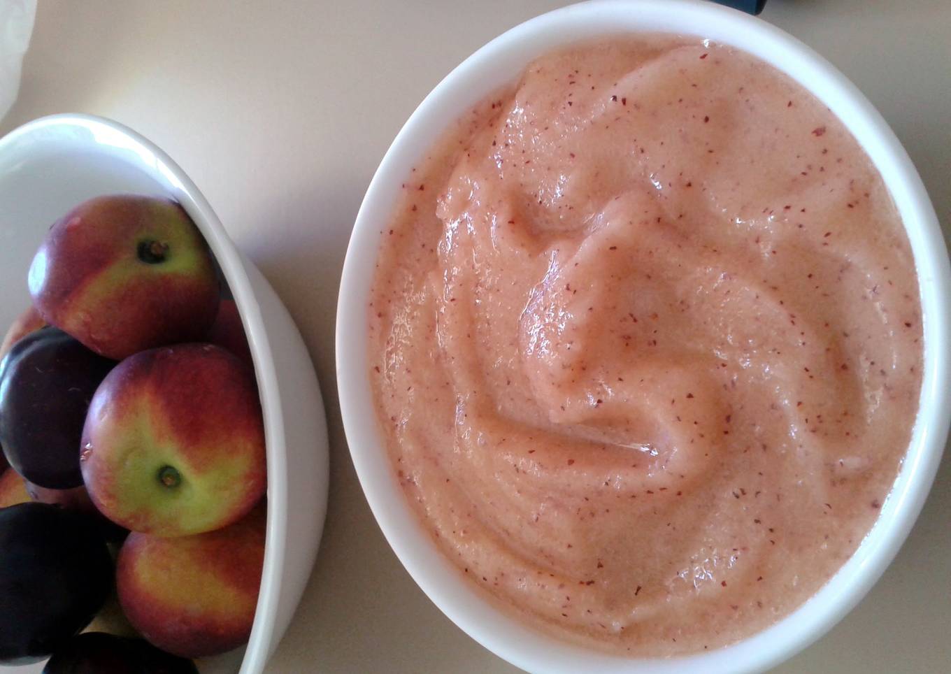 Fruit sorbet