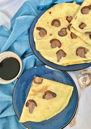 Une photo de Crêpes léopard