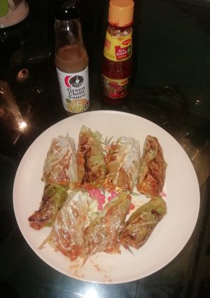 कैबेज पनीर रोल (cabbage paneer roll reicpe in Hindi) रेसिपी मुख्य फोटो