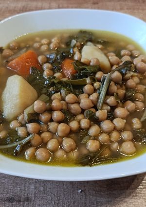 Foto principal de Garbanzos con Acelgas