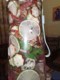 Infused water Okra merah