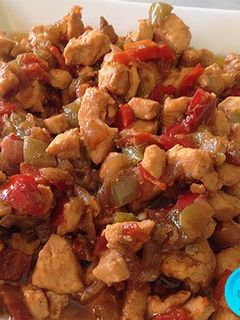 Una foto de Relleno de fajitas, tacos o burritos