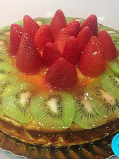 Una foto de Tarta de fresitas