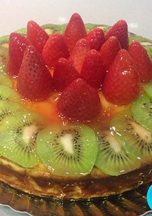 Una foto de Tarta de fresitas