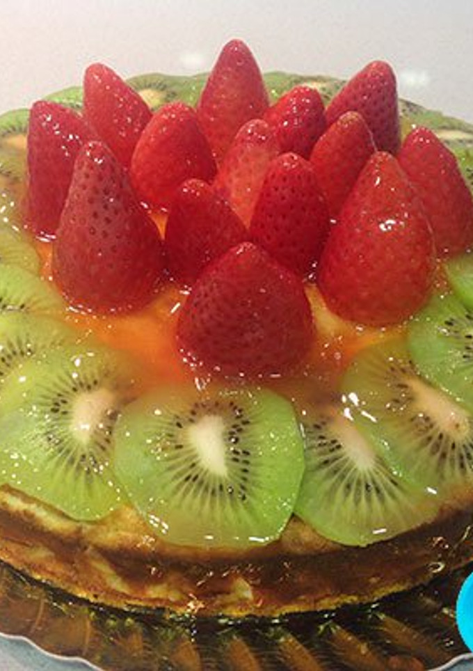 Una foto de Tarta de fresitas