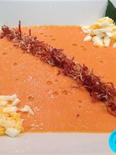 Una foto de Salmorejo