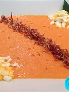 Una foto de Salmorejo
