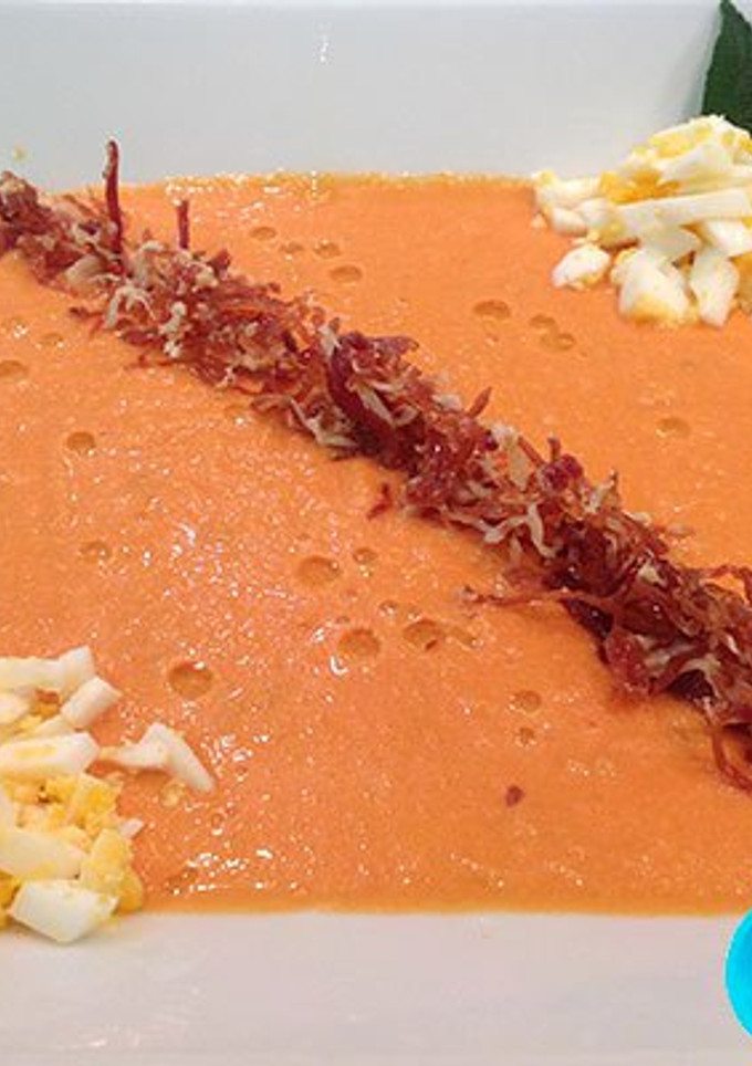 Una foto de Salmorejo