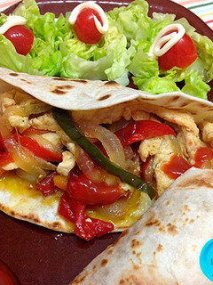 Una foto de Fajitas mexicanas