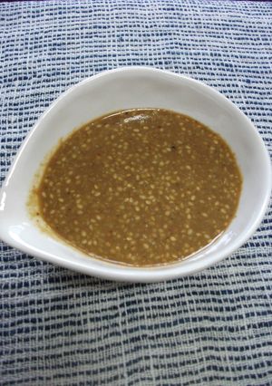 A picture of Versatile Sesame Sauce for Bang Bang Chicken and Cold Shabu Shabu.