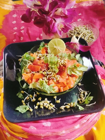 Easy Steps to Prepare Recipes Moong bean sprouts salad the Perfect Perfect.