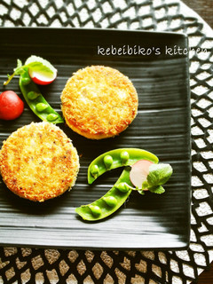 A picture of Salmon and Tofu Crab Cake Style.