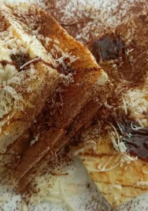 Foto resep Roti piscokju teflon