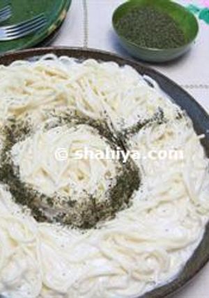 A picture of Pasta and yogurt salad.