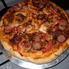 A picture of Easy Homemade Pizza.