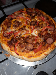 A picture of Easy Homemade Pizza.