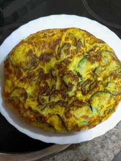 Una foto de Tortilla de calabacín