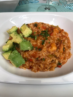 Una foto de Asopado de Camarones