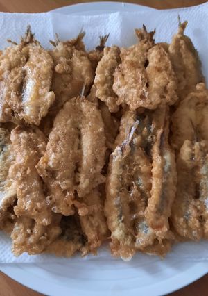 Una foto de Filetes de Boquerón Rebozado