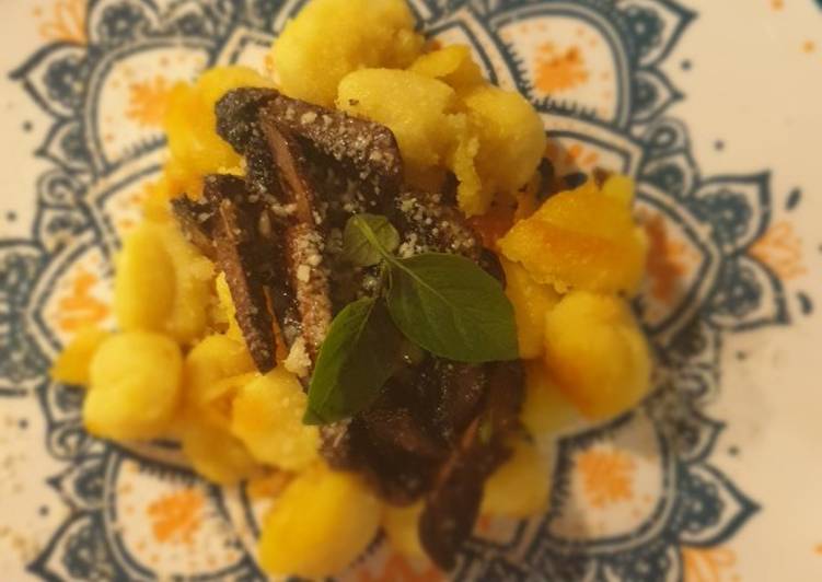 Gnocchi with wild mushrooms