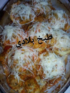 صورة لوصفة بطاطا محشية في الفرن
