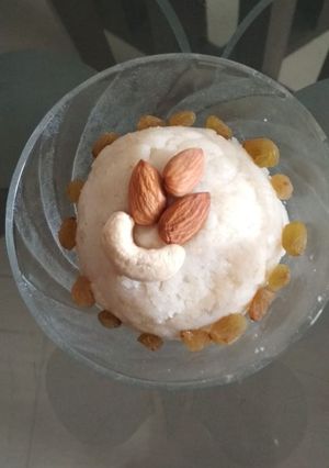 A picture of Suji halwa.