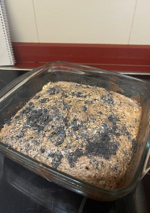 Una foto de Brownie de chocolate y oreo