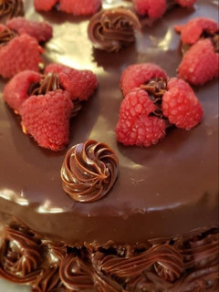 A picture of Rich Chocolate Mousse Cake.