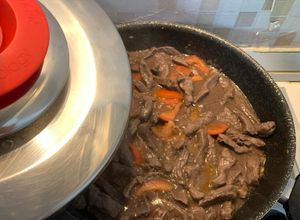 Foto di Straccetti di manzo alla pizzaiola