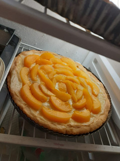 Una foto de Masa para tarta dulce, fácil y rica🍌🍰