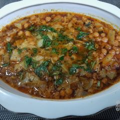 A picture of Papad boondi ki sabji.