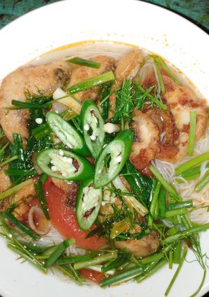 Hình của món Bún cá.