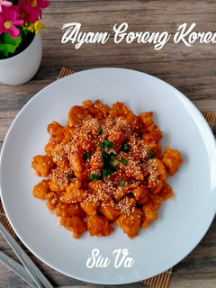 Foto resep Ayam Goreng Korea