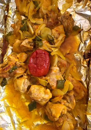 عکسی از دستور جوجه فویلی