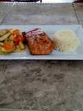 Salmón barbecue, rápido y fàaaacil