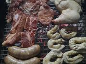 Una foto de parrillada con que chorizo