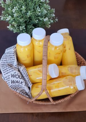 Foto resep Ice Mango Jelly