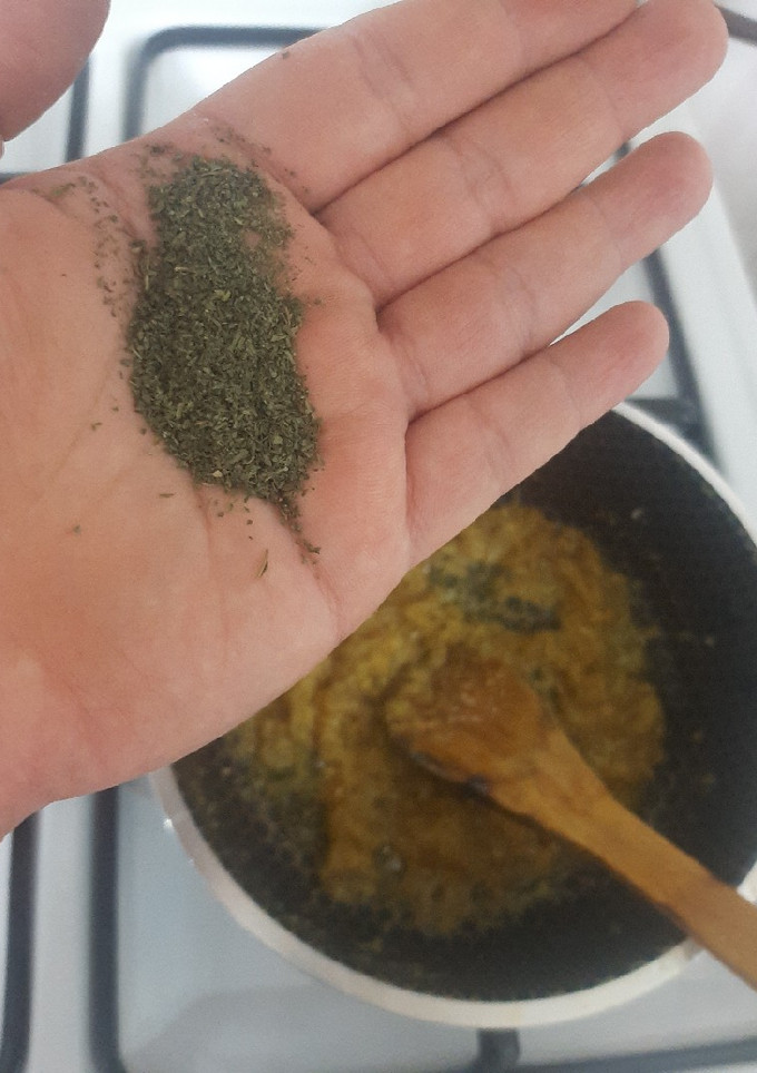عکسی از دستور کشک بادمجون بدون روغن🥰🥰