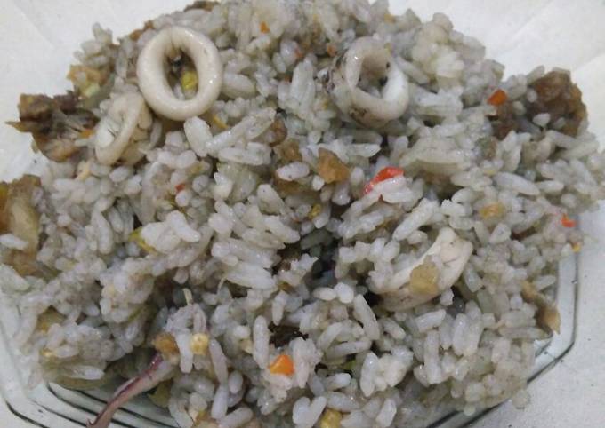Resep Nasi goreng cumi hitam, Menggugah Selera